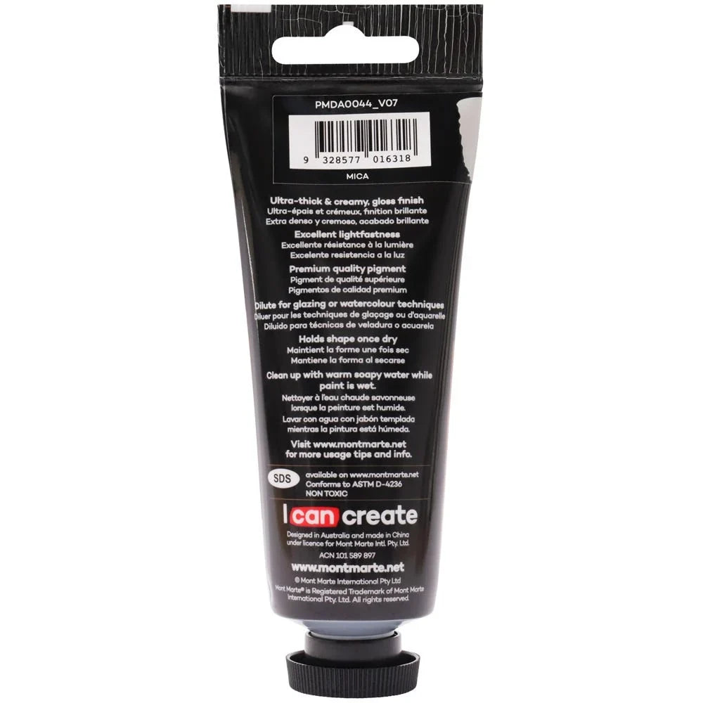 ტექსტურული აკრილი მარგალიტის თეთრი 75 მლ - Dimension Acrylic 75mls - Pearl White