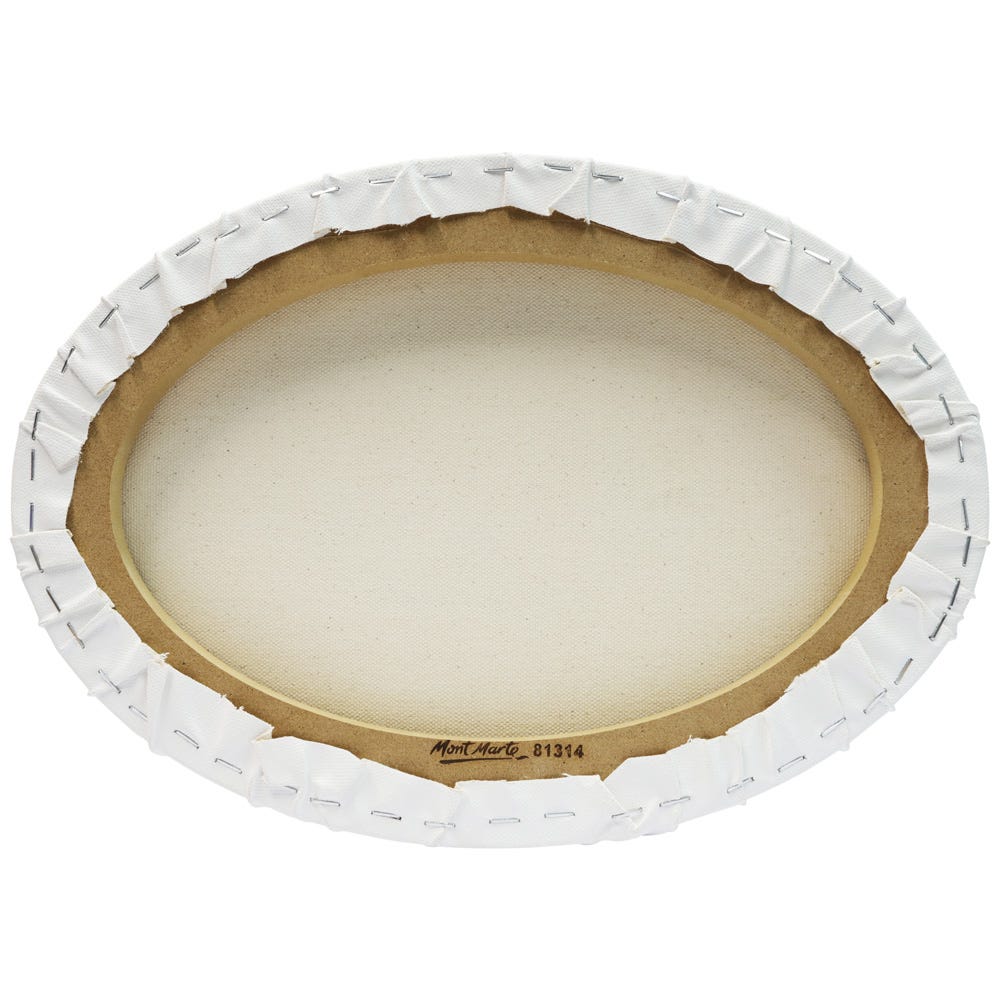 MM Canvas Oval D.T. 25.4x35.6cm