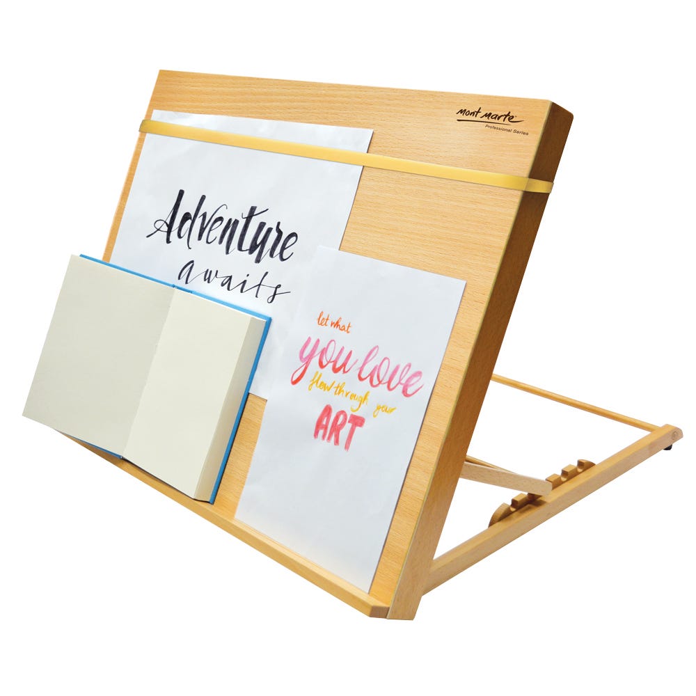 სახატავი დაფა სამაგიდო მოლბერტი A3 MM Drawing Board A3 with elastic band