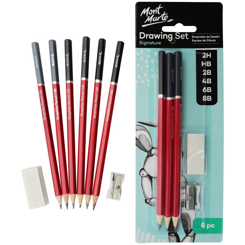 სახატავი ნაკრები MM Drawing Set 8pc
