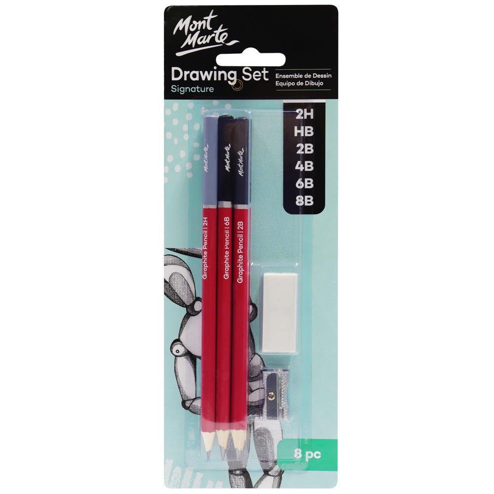 სახატავი ნაკრები MM Drawing Set 8pc