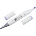 სახატავი მარკერი (ალკოჰილის) MM Dual Tip Art Marker - Dark Blue Light 75