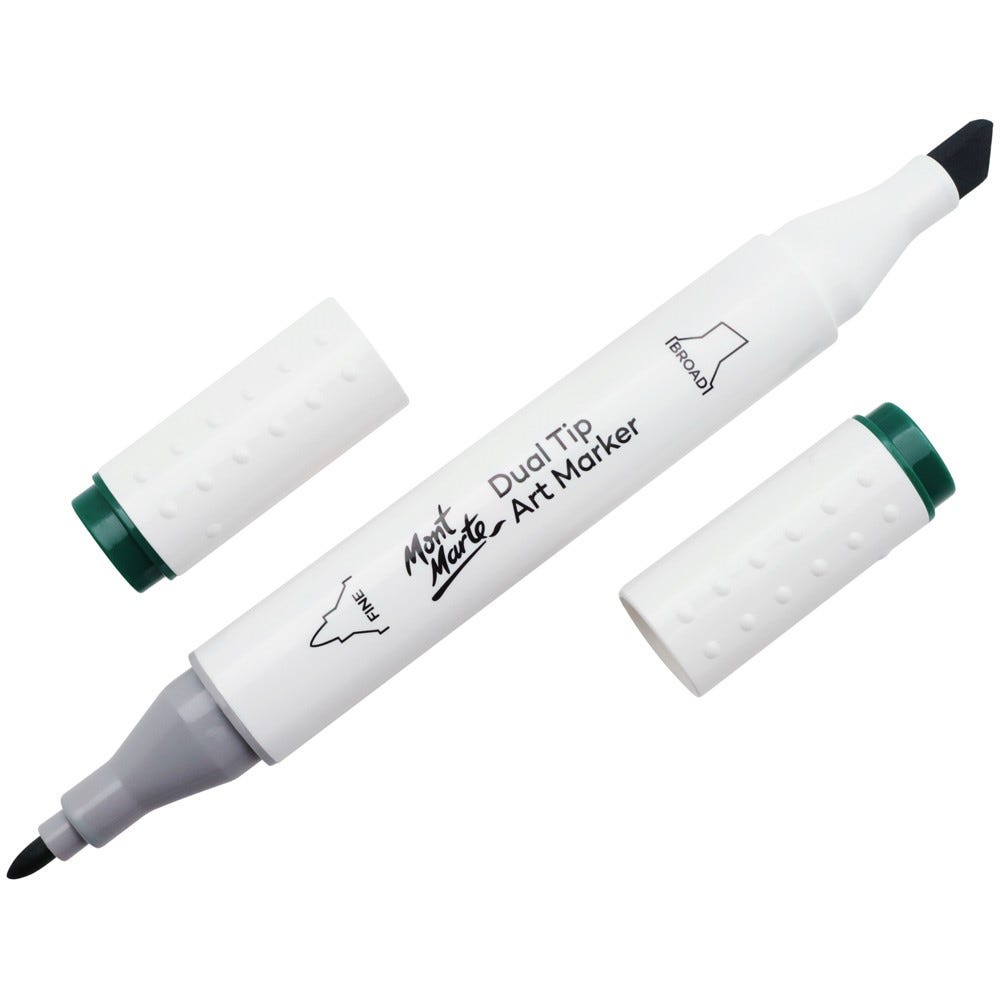 MM Dual Tip Art Marker - Forest Green 50