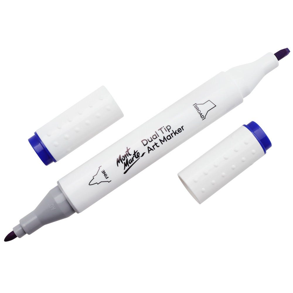MM Dual Tip Art Marker - Napoleon Blue 72