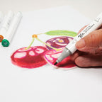 MM Dual Tip Art Marker - Old Red 2