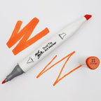 MM Dual Tip Art Marker - Orange 23