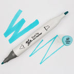 MM Dual Tip Art Marker - Pastel Blue 67