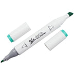 სახატავი სკეჩ მარკერი (ალკოჰოლის) MM Dual Tip Art Marker - Turquoise Blue 68