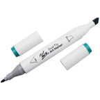 სახატავი სკეჩ მარკერი (ალკოჰოლის) MM Dual Tip Art Marker - Turquoise Green Light 57