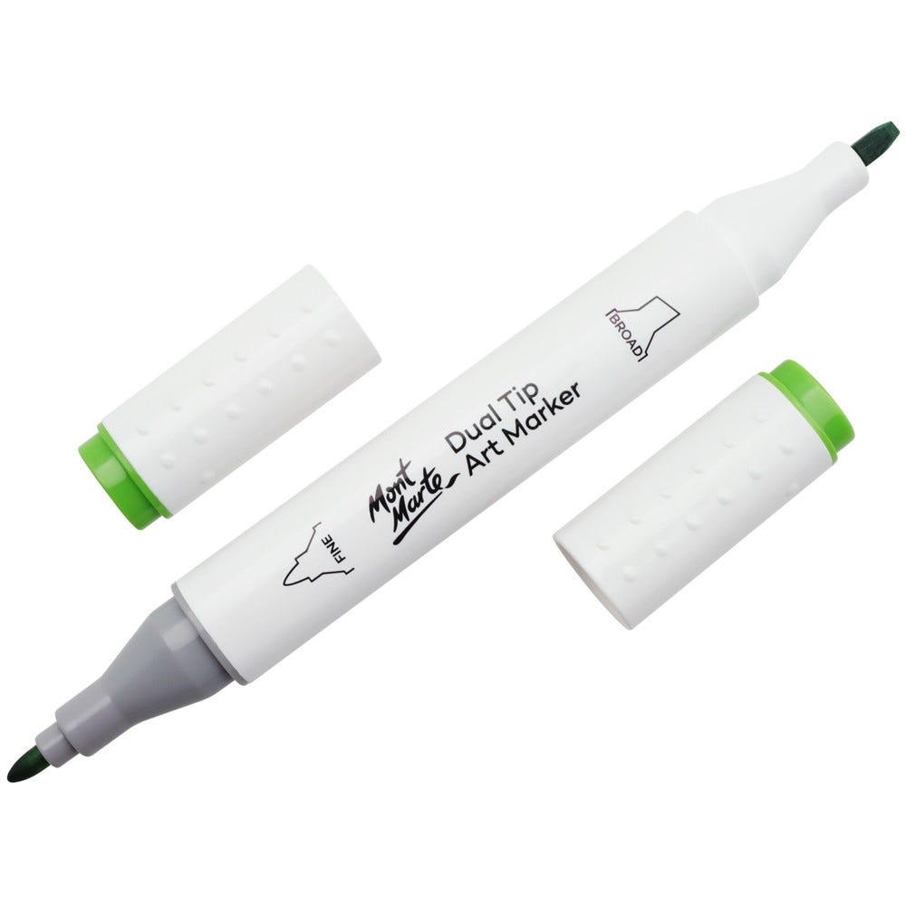 MM Dual Tip Art Marker - Vivid Green 46