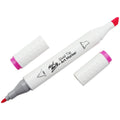 სახატავი სკეჩ მარკერი (ალკოჰოლის) MM Dual Tip Art Marker - Vivid Pink 6