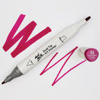 MM Dual Tip Art Marker - Vivid Reddish Purple 86