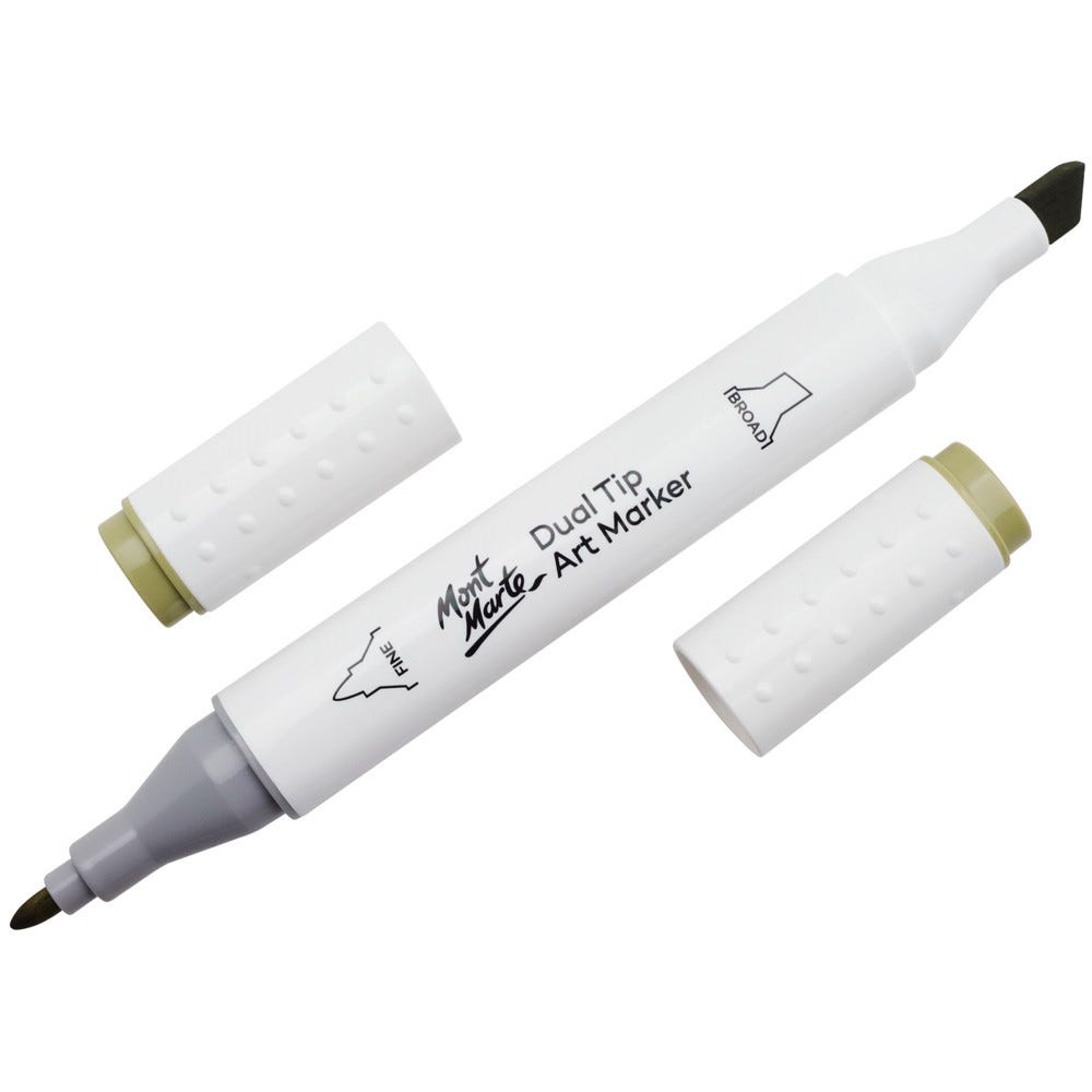 MM Dual Tip Art Marker - Yellow Green 48