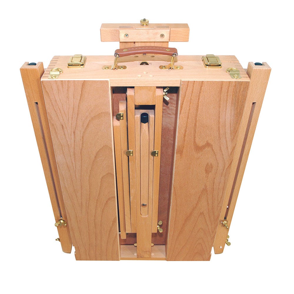 ფრანგული ყუთი მოლბერტი (დიდი) MM French Box Easel Extra Large Beech