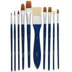 MM Brush Set in Wallet 11pc - Gouache
