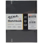სკეჩბუქი მყარი ყდით MM Hardbound Sketch Book 110gsm A5