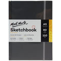სკეჩბუქი მყარი ყდით MM Hardbound Sketch Book 110gsm A5