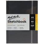 სკეჩბუქი მყარი ყდით MM Hardbound Sketch Book 110gsm A5