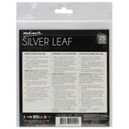 საიმიტაციო ვერცხლის ფირფიტები MM Imitation Silver Leaf 14x14cm 25 sheets