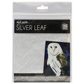 საიმიტაციო ვერცხლის ფირფიტები MM Imitation Silver Leaf 14x14cm 25 sheets