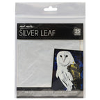 საიმიტაციო ვერცხლის ფირფიტები MM Imitation Silver Leaf 14x14cm 25 sheets