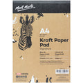 კრაფტის ქაღალდის სახატავი პადი (სკეჩბუქი) MM Kraft Paper Pad A4 50 Sheets