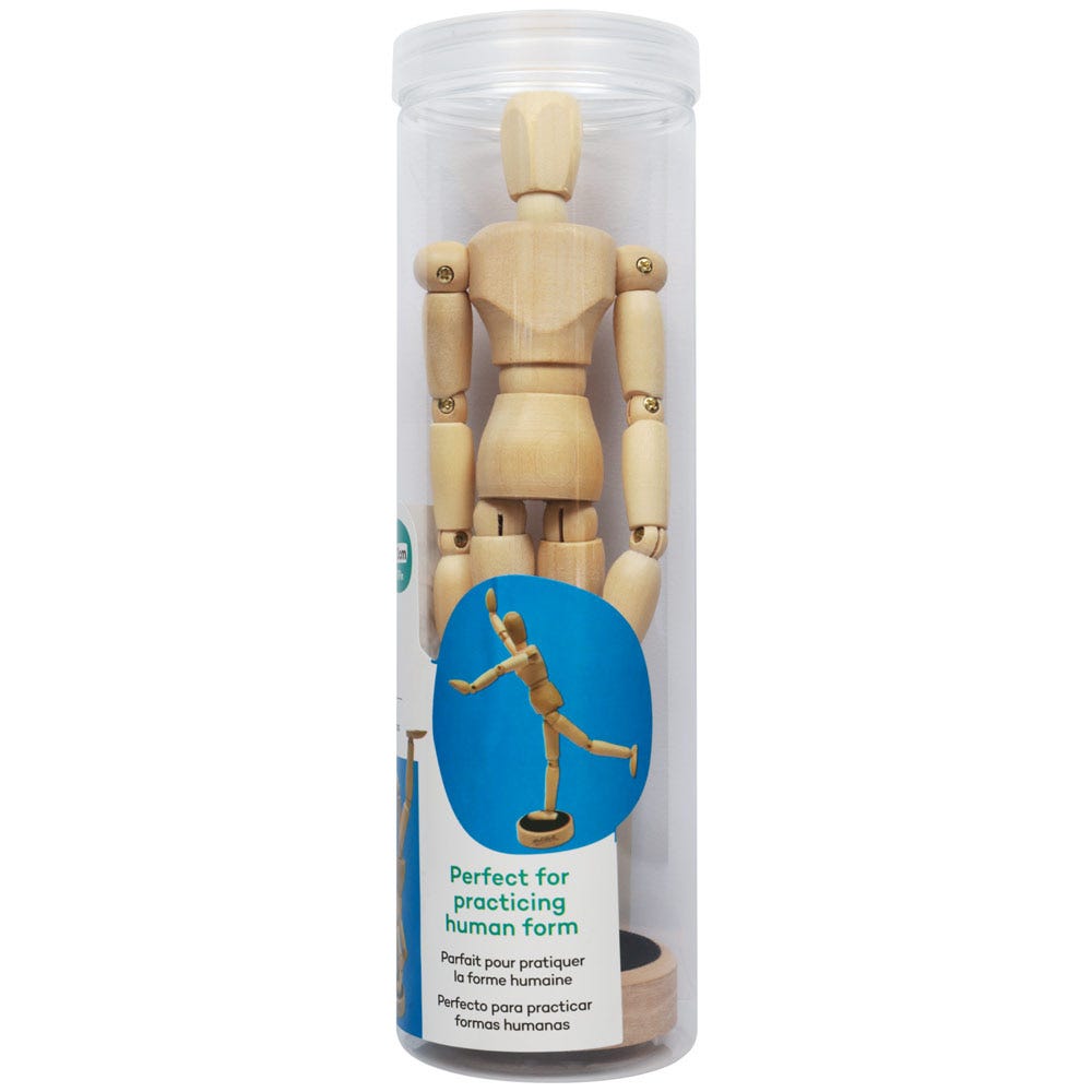 მაგნიტური ხის მანეკენი - MM Magnetic Manikin 20cm