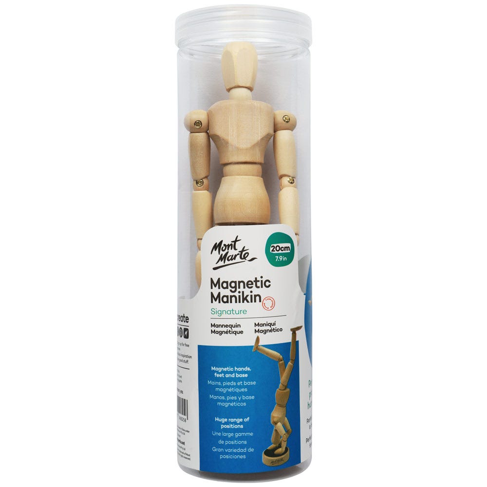 მაგნიტური ხის მანეკენი - MM Magnetic Manikin 20cm
