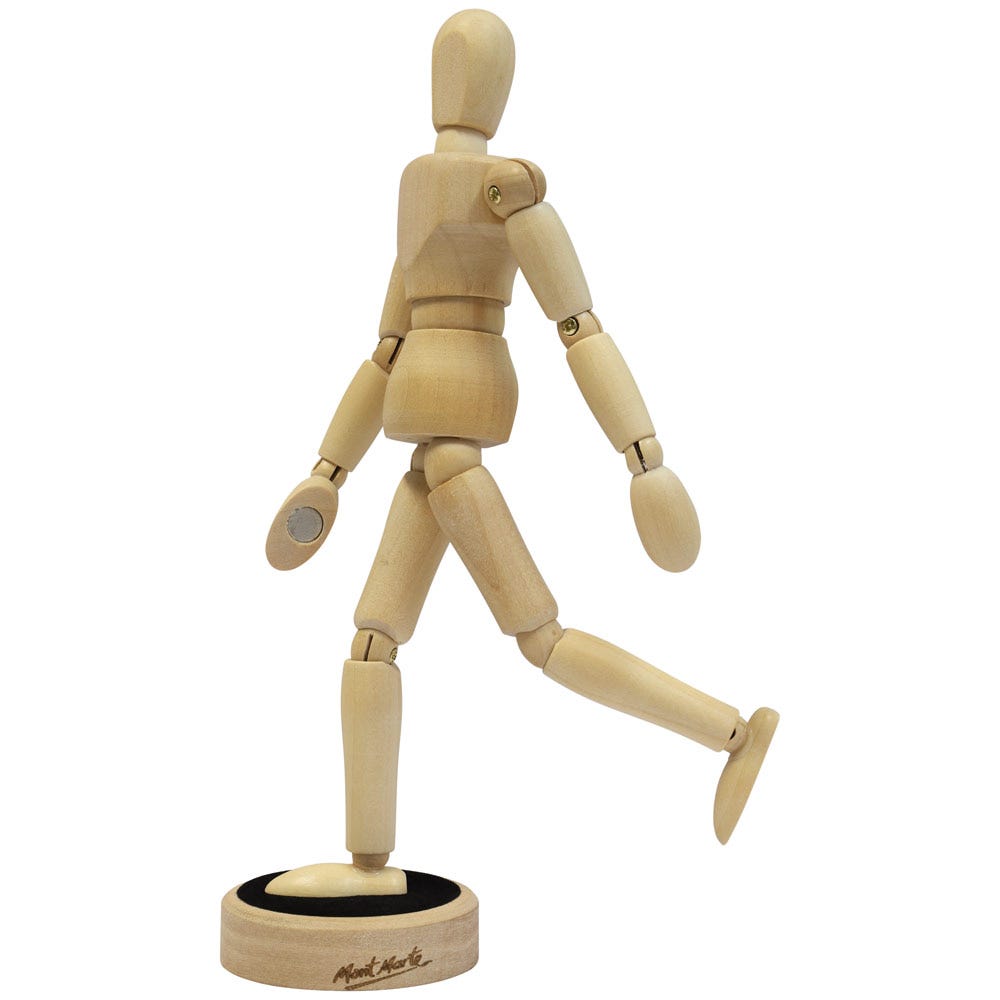 მაგნიტური ხის მანეკენი - MM Magnetic Manikin 20cm