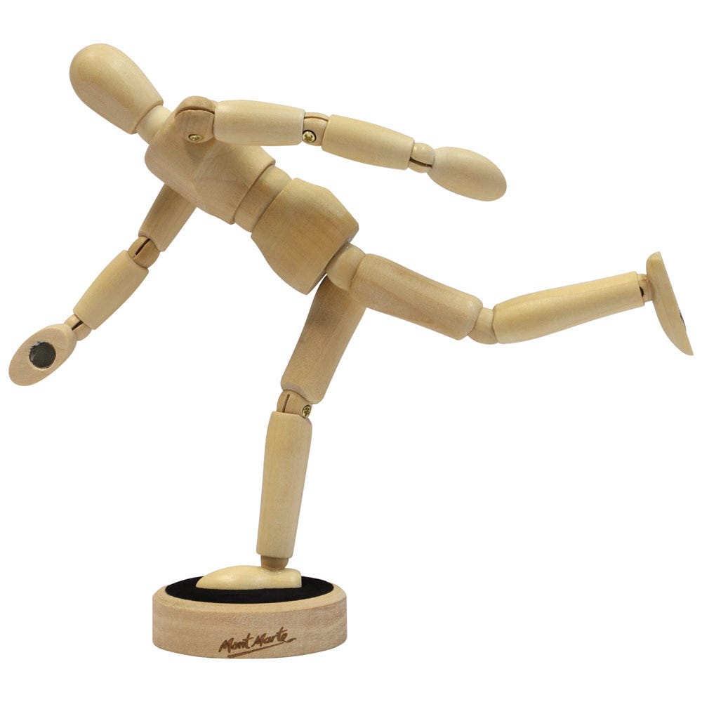 მაგნიტური ხის მანეკენი - MM Magnetic Manikin 20cm