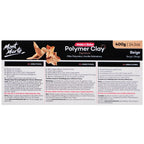 პოლიმერული თიხა Make n Bake Polymer Clay 400g - Beige