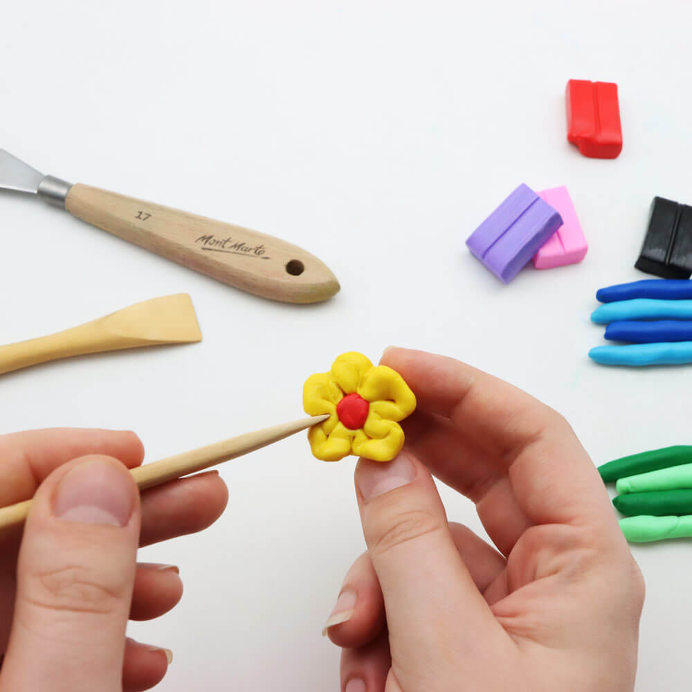 პოლიმერული თიხების ნაკრები  Make n Bake Polymer Clay 10pc