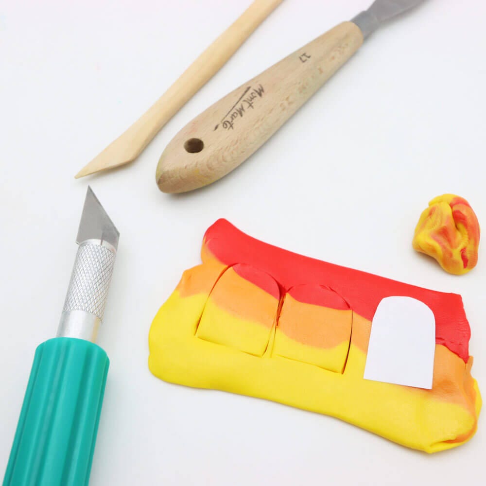 პოლიმერული თიხების ნაკრები  Make n Bake Polymer Clay 10pc