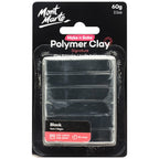 პოლიმერული თიხა Make n Bake Polymer Clay 60g - Black