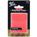 პოლიმერული თიხა (გამოსაწვავი) Make n Bake Polymer Clay 60g - Metallic Red