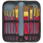 MM Brush Set in Wallet 11pc - Watercolour