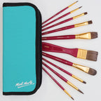 MM Brush Set in Wallet 11pc - Watercolour