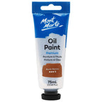 ზეთის საღებავი დამწვარი სიენა 75 მლ - Oil Paint 75ml - Burnt Sienna