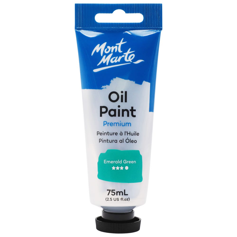 ზეთის საღებავი MM Oil Paint 75ml - Emerald Green