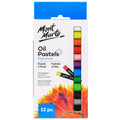 ზეთოვანი პასტელები - MM Oil Pastels 12pc