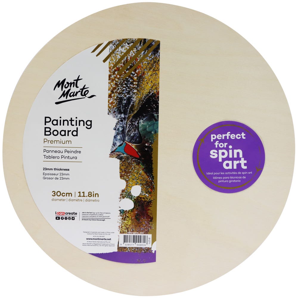 MM Painting Board Round 30cm