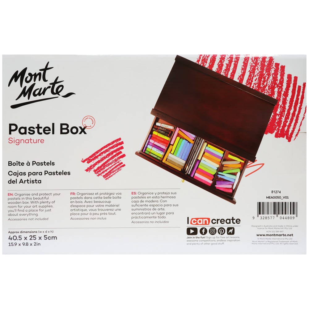 პასტელების ყუთი (სათავსო) MM Pastel Box Single Deck