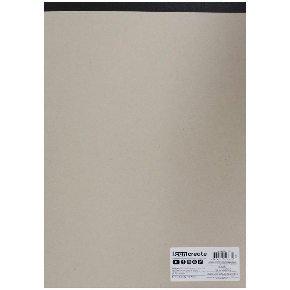 MM Pastel Pad acid free 4 colours 180gsm A3