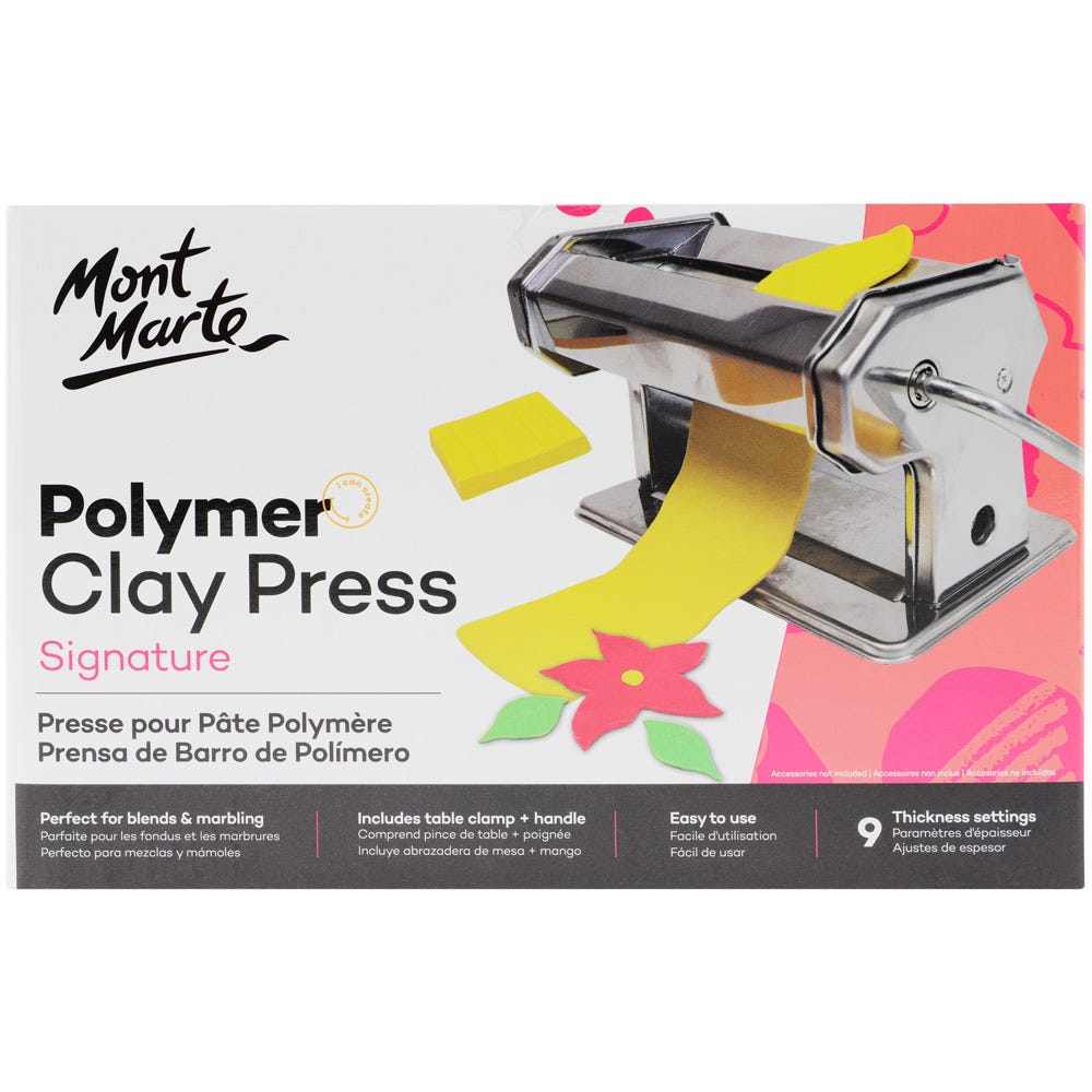 პოლიმერული თიხის პრესი  Polymer Clay Press