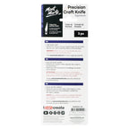 კრაფტის დანა + 2 სათადარიგო დანის პირით Precision Craft Knife 3pc