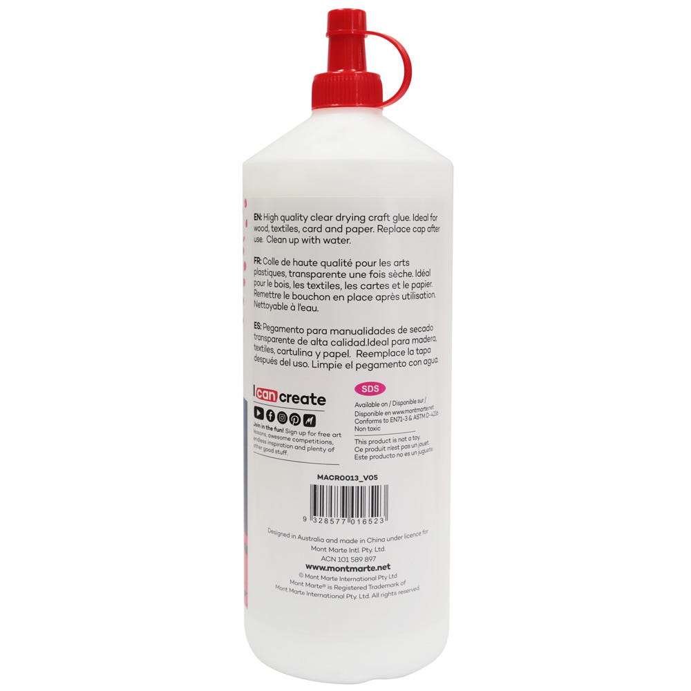 კრაფტის წებო პვა 1კგ MM PVA Craft Glue 1kg