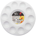 მრგვალი პლასტმასის პალიტრა Round Plastic Palette 17cm