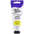 აკრილის საღებავი MM Satin Acrylic 75ml - Cadmium Yellow