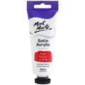 აკრილის საღებავი MM Satin Acrylic 75ml - Scarlet
