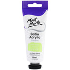 სატინ აკრილის საღებავი MM Satin Acrylic 75ml - Yellow Green